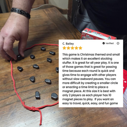 MagnetOut™ Strategy Game — Lose Your Magnets First To Win!